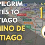 Descubre el mejor mapa del Camino de Santiago con distancias para planificar tu aventura